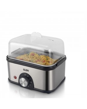 Glen Sa 3035 Cooker - 3 in 1 Electric Multi Cooker - Steam, Cook & Egg Boiler with 350 W (SA 3035MC), 2 Years Warranty