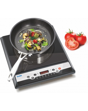 Glen Sa 3070 Ex - 2000 Watt Induction Cooktop with Digital Display, Pre-Set Cooking Function (Black)