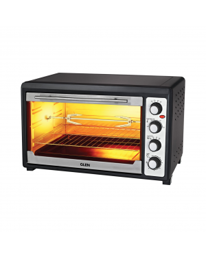 Glen Sa 5060 Oven - Oven Toaster Griller (OTG) -60 Litres, Rotisserie, Convection Fan, Capillary Thermostat, 2500W - Black (5060)