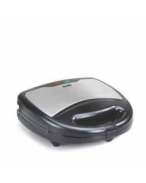 Glen Sa 3027 Dx Msm Sandwich Maker - Griller and Waffle Maker with Non stick Coated Grill Plate, 800W (3027 DX)