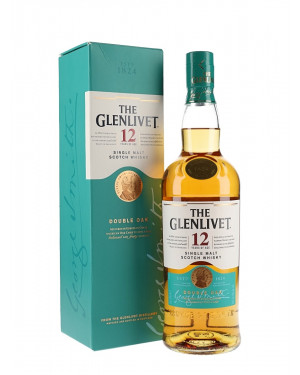 The Glenlivet 12 Yrs Double Oak Whisky 1ltr