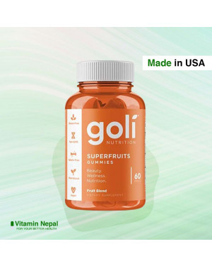 Goli Nutrition Supergreen Gummies – 60 Count