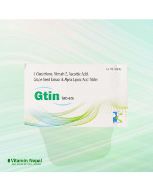 GTIN Tablets Supplement for facial glow – 30 tablets