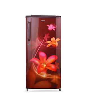 Haier HRD-1902CRE-E Refrigerator - Diamond Edge Freezing Technology, Stablizer Free Operation, Toughned Glass, Door Handle