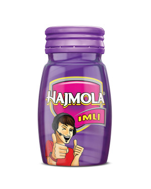 Dabur Hajmola Tasty Digestive Tablets for Improved Digestion and Relief from Flatulence , Imli Flavour- 120 Tabs