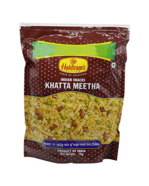 Haldirams Khatta Meetha - Premium Quality, Guilt-free Snack, Authentic Taste, 1 kg