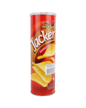 Jacker Potato Crisps - Hot & Spicy Flavour 100 gm
