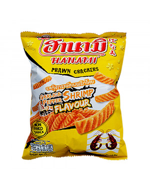 Hanami Prawn Cracker Garlic Shrimp Flavor-60gm