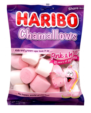 Haribo Chamallows Pink and White 140g