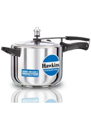 Hawkins HSS50 Stainless Steel Induction Pressure Cooker 5 Litre