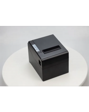 Hbapos HBA-8330 Printer - Thermal Bill Printer (Max 72 mm Print | Max 80 mm Paper Size | Auto Paper Cutter | 1D & QR Code Print | USB & LAN Interface)
