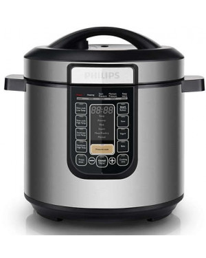 Philips Viva Collection All-In-One Pressure Cooker Digital 6 Liter, 1000W - HD2137/62 