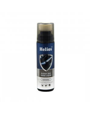 Helios Glossy Self Shine Liquid for all Leathers - 75 ml-Natural