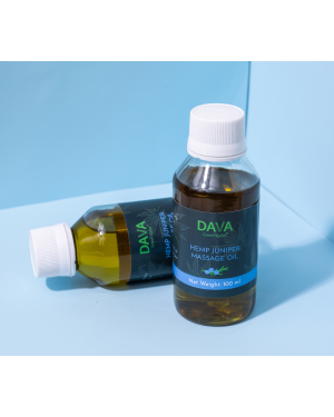 Dava - Hemp Juniper Massage Oil