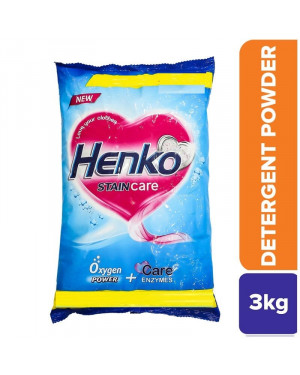 Henko Stain Care Detergent Powder 3 Kg