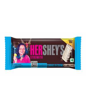 Hershey's Cookies 'N' Creme Chocolate Bar 40gm
