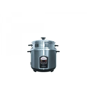 Home Glory Steel Body Shine Rice Cooker 1.5 LTR - HG-RC105 SS