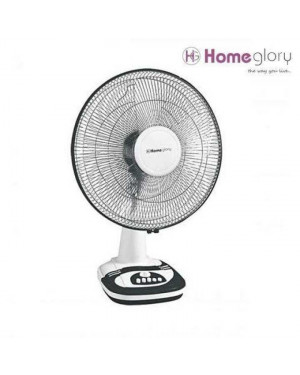 Homeglory HG-TF901 16 Inches Table Fan - Black/White