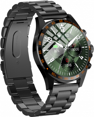 HiFuture HiGear (Stainless Steel) Smart Watch Black