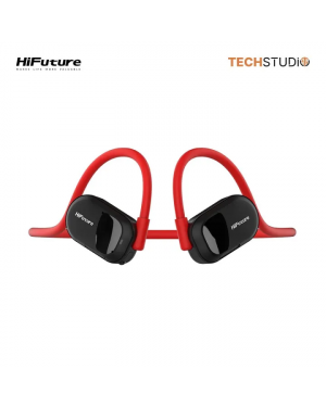 HiFuture Future Mate | Air Conduction Open-ear headphones | 2 mic ENC calling | 8 hrs Battery Backup | Light Weight 