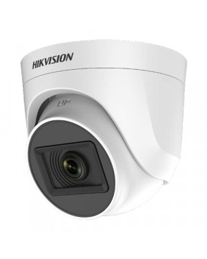 HIKVISION 2MP Dome with inbuilt Mic DS-2CE76D0T-ITPFS + USEWELL BNC/DC