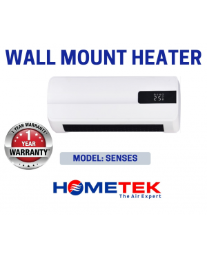 Hometek Heater Wall Mount Heater Model Senses 2000W