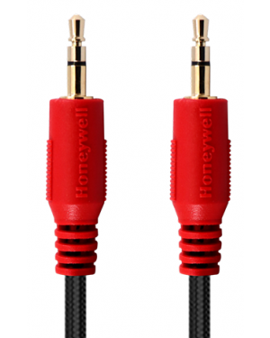 Honeywell Audio Aux Cable 3.5 mm (Braided)- Metallic