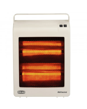 Polar Quartz Room Heater Hotwave 800 Watt with 2 Power Settings ISI Certified 