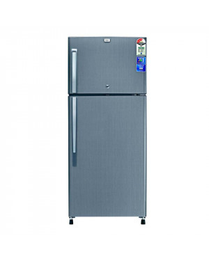 Haier 250L double door Refrigerator ( HRF 268 HS, hairline Silver)