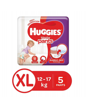 Huggies Wonder Pants XL Size Diapers - XL 5 for 12-17kg 