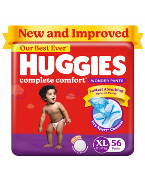 Huggies Wonder Pants XL Size 56 Diapers - XL 56 piece for 12-17kg 
