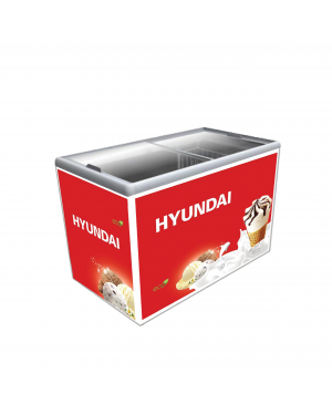 Hyundai SD200F(HYUF200G) - 200 Liters Flat Glass Top Freezer : SD200F(HYUF200G)