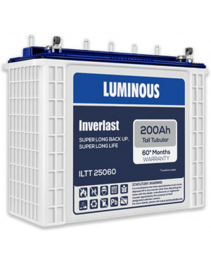 Luminous iltt25060160ah Tall Tubular Inverter Battery (160ah)