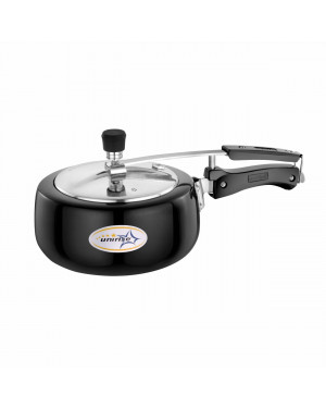 Unirize Hard Anodised 4 Ltrs Induction Base Pressure Cooker