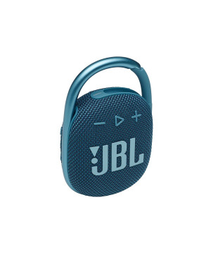 JBL Clip 4 Portable Bluetooth Speaker, JBL Pro Sound, Punchy Bass, Ultra-Portable Design, Integrated Carabiner, Clip Everywhere, IP67 Waterproof + Dustproof, 18H Battery Blue
