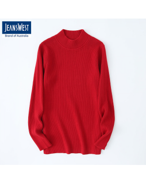 Jeanswest Red Sweater For Women