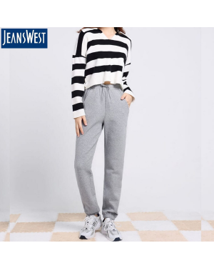Jeanswest Lt.H.Grey Joggers for Women
