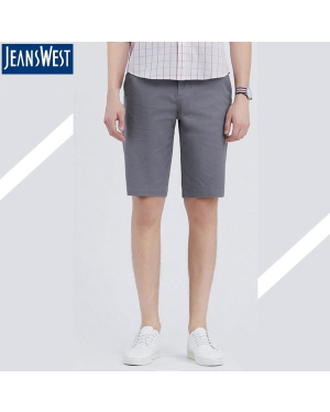 Jeanswest Mid Grey Shorts for Men