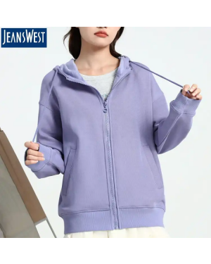 Jeanswest Purple Hoodie for Women