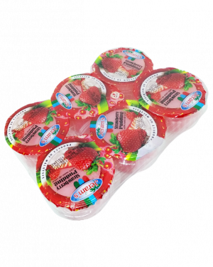 Jeram Pudding Strawberry 6"s 480g