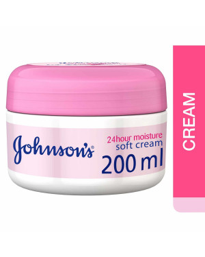 Johnsons 24 Hour Moisture Soft Cream 200gm