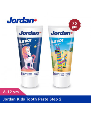 Jordon Kids Tooth Paste Step 2 (6-12yrs) 75 Gm