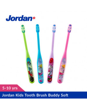 Jordan Kids Tooth Brush Buddy Super Soft, (5 - 10 yrs)