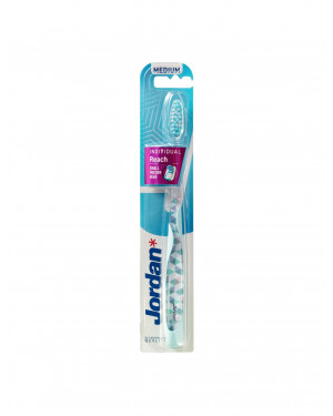 Jordan Individual Reach Toothbrush Soft Bristles 1 Pack