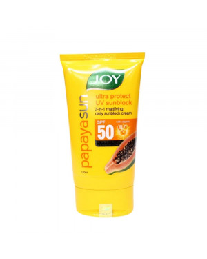 Joy Papaya Ultra Protect Uv Sunblock Spf 50 Pa++ - 120 Ml