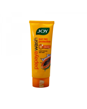 Joy Papaya Dark Spot Reduction Sun Tan Protective Face Wash - 60ml