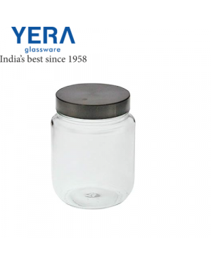 YERA Steelex Storage Jar with Lid - Round - JR1-ST - 1220 ml