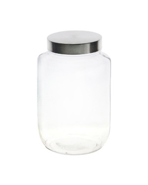YERA Steelex Storage Jar with Lid - Round - JR2-ST - 2425 ml