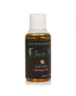 Kanti Herbal Ayurvedic Massage Oil - 100 ml