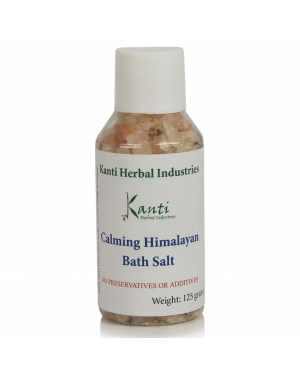 Kanti Herbal Calming Himalayan Bath Salt - 125 gms